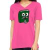 Missy's Relaxed Jersey Short-Sleeve V-Neck T-Shirt Thumbnail
