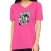 Missy's Relaxed Jersey Short-Sleeve V-Neck T-Shirt Thumbnail