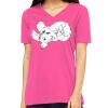 Missy's Relaxed Jersey Short-Sleeve V-Neck T-Shirt Thumbnail