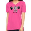 Missy's Relaxed Jersey Short-Sleeve V-Neck T-Shirt Thumbnail