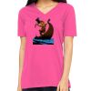 Missy's Relaxed Jersey Short-Sleeve V-Neck T-Shirt Thumbnail