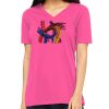 Missy's Relaxed Jersey Short-Sleeve V-Neck T-Shirt Thumbnail