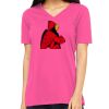 Missy's Relaxed Jersey Short-Sleeve V-Neck T-Shirt Thumbnail