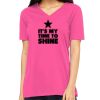 Missy's Relaxed Jersey Short-Sleeve V-Neck T-Shirt Thumbnail