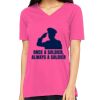 Missy's Relaxed Jersey Short-Sleeve V-Neck T-Shirt Thumbnail