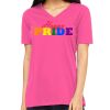Missy's Relaxed Jersey Short-Sleeve V-Neck T-Shirt Thumbnail