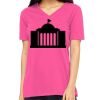 Missy's Relaxed Jersey Short-Sleeve V-Neck T-Shirt Thumbnail