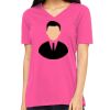 Missy's Relaxed Jersey Short-Sleeve V-Neck T-Shirt Thumbnail