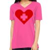 Missy's Relaxed Jersey Short-Sleeve V-Neck T-Shirt Thumbnail
