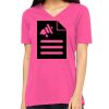 Missy's Relaxed Jersey Short-Sleeve V-Neck T-Shirt Thumbnail