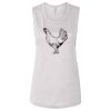 Ladies' Bella Flowy Scoop Muscle Tank Thumbnail