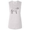 Ladies' Bella Flowy Scoop Muscle Tank Thumbnail