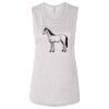 Ladies' Bella Flowy Scoop Muscle Tank Thumbnail