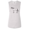 Ladies' Bella Flowy Scoop Muscle Tank Thumbnail