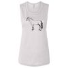 Ladies' Bella Flowy Scoop Muscle Tank Thumbnail