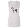 Ladies' Bella Flowy Scoop Muscle Tank Thumbnail