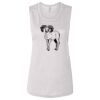 Ladies' Bella Flowy Scoop Muscle Tank Thumbnail