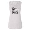 Ladies' Bella Flowy Scoop Muscle Tank Thumbnail