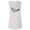 Ladies' Bella Flowy Scoop Muscle Tank Thumbnail