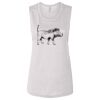 Ladies' Bella Flowy Scoop Muscle Tank Thumbnail