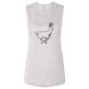 Ladies' Bella Flowy Scoop Muscle Tank Thumbnail