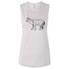 Ladies' Bella Flowy Scoop Muscle Tank Thumbnail