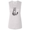 Ladies' Bella Flowy Scoop Muscle Tank Thumbnail