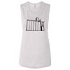 Ladies' Bella Flowy Scoop Muscle Tank Thumbnail