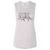 Ladies' Bella Flowy Scoop Muscle Tank Thumbnail