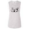 Ladies' Bella Flowy Scoop Muscle Tank Thumbnail