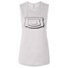 Ladies' Bella Flowy Scoop Muscle Tank Thumbnail