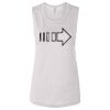 Ladies' Bella Flowy Scoop Muscle Tank Thumbnail