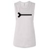 Ladies' Bella Flowy Scoop Muscle Tank Thumbnail