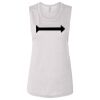 Ladies' Bella Flowy Scoop Muscle Tank Thumbnail