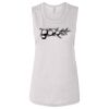 Ladies' Bella Flowy Scoop Muscle Tank Thumbnail