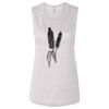 Ladies' Bella Flowy Scoop Muscle Tank Thumbnail