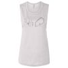 Ladies' Bella Flowy Scoop Muscle Tank Thumbnail