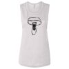 Ladies' Bella Flowy Scoop Muscle Tank Thumbnail