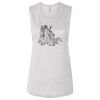 Ladies' Bella Flowy Scoop Muscle Tank Thumbnail