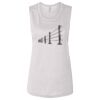 Ladies' Bella Flowy Scoop Muscle Tank Thumbnail