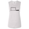 Ladies' Bella Flowy Scoop Muscle Tank Thumbnail