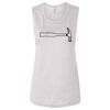 Ladies' Bella Flowy Scoop Muscle Tank Thumbnail