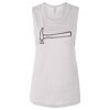 Ladies' Bella Flowy Scoop Muscle Tank Thumbnail