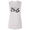 Ladies' Bella Flowy Scoop Muscle Tank Thumbnail