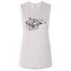 Ladies' Bella Flowy Scoop Muscle Tank Thumbnail