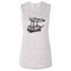 Ladies' Bella Flowy Scoop Muscle Tank Thumbnail