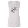 Ladies' Bella Flowy Scoop Muscle Tank Thumbnail