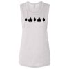 Ladies' Bella Flowy Scoop Muscle Tank Thumbnail