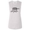 Ladies' Bella Flowy Scoop Muscle Tank Thumbnail