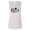 Ladies' Bella Flowy Scoop Muscle Tank Thumbnail